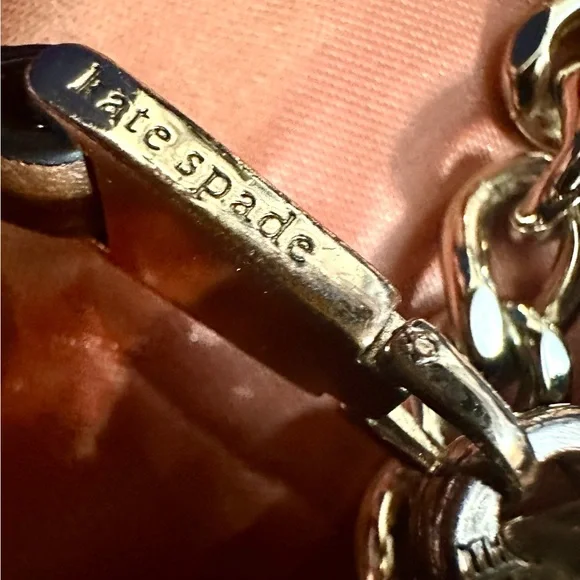Kate Spade Tan Shoulder Bag with Chain & Adjustable Strap, Great Condition - Picture 12 of 12